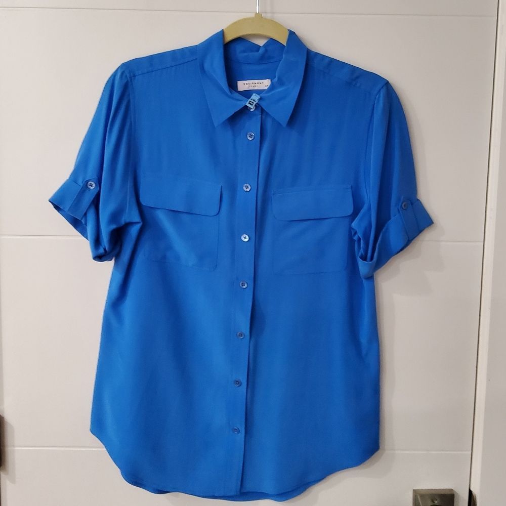 Equipment Femme Silk Short Sleeve Size S/P
